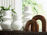 Warmstead Furniture - Ashley Furniture - Carterworth Accessory Set (Set of 5) - Accessory Set (5/CN) / White/Brown - A2C00210